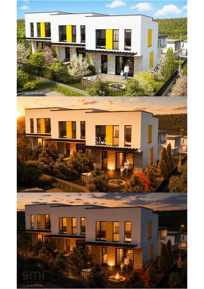 TEREN CU AUTORIZAȚIE pentru 3 CASE CUPLATE – FLOREȘTI,  URUȘAGULUI, zona TERRA - 8