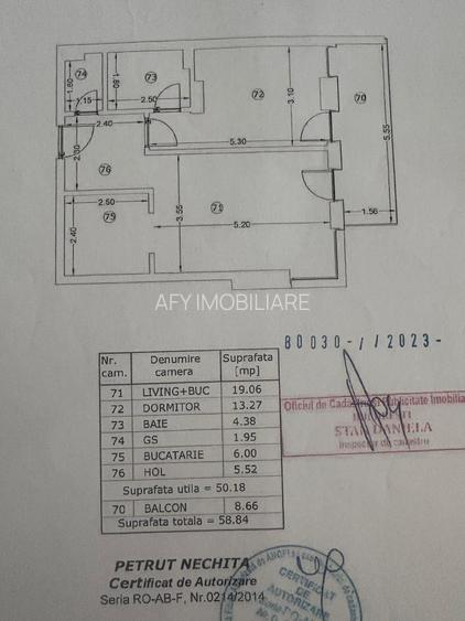 De vanzare Apartament 2 camere Piata Constitutiei Casa Poporului Uniri - 22