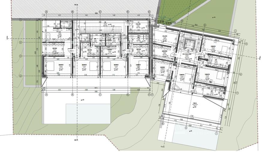 Teren 2000 m² cu AC pentru 2 vile individuale Buna Ziua~Proiect Unic - 4