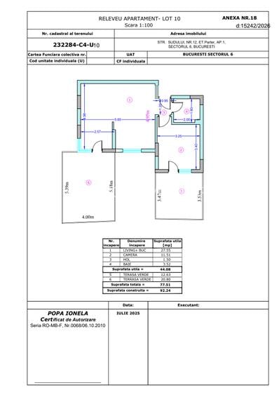 PLAZA,BULEVARDUL TIMIȘOARA,APARTAMENT CU 4 CAMERE,120MP,PENTHOUSE 305000€ MOBILA - 20