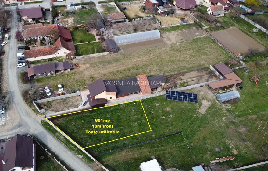 601mp - Teren Mosnita Veche - toate utilitatile - 63.000Euro - 5