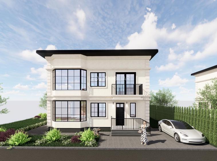 Vilă superbă P+1 Tunari 171mp, 4 camere, curte proprie, 387 mp teren - 10