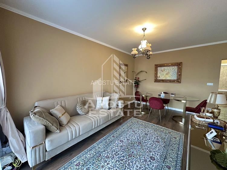 Apartament de lux cu 2 camere, mobilat la etajul 1 in Giroc la asfalt. - 3