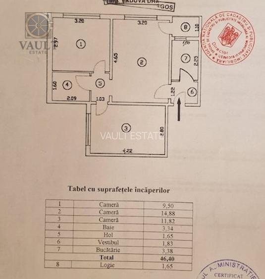 Apartament 3 camere Soseaua Giurgiului-Necesita Renovare - 7