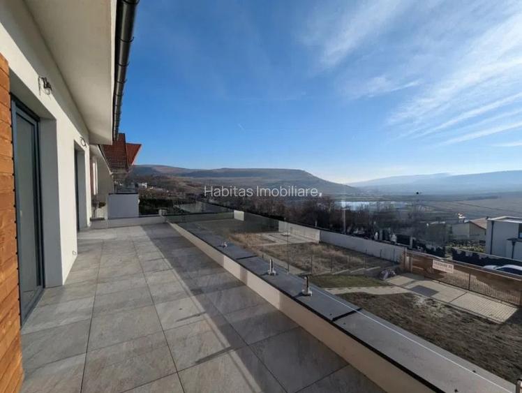 Casa individuala, teren 750 mp, Chinteni cu panorama spre lac - 15