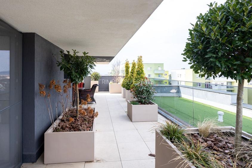 Penthouse superb, 3 camere+parcare subterana ,203 mp-Coresi - 25