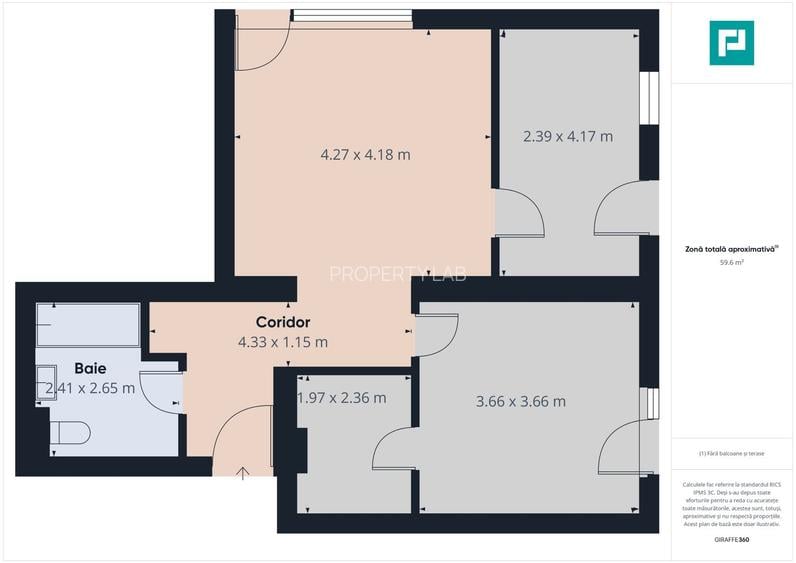 Apartament 2 camere cu gradină proprie, Freidorf - 18