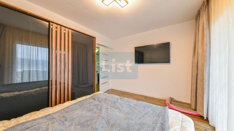 Comision 0%! Apartament 3 camere cu grădină, 52mp, Baciu, zona Regal - 11