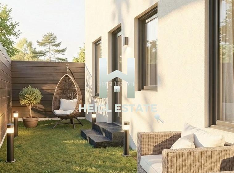 Apartament mobilat cu designer cu 2 camere si gradina in Braytim - 12