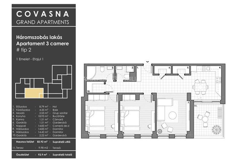 Edificiu cu proiect aparthotel/ plurirezidential, Central, Covasna - 13