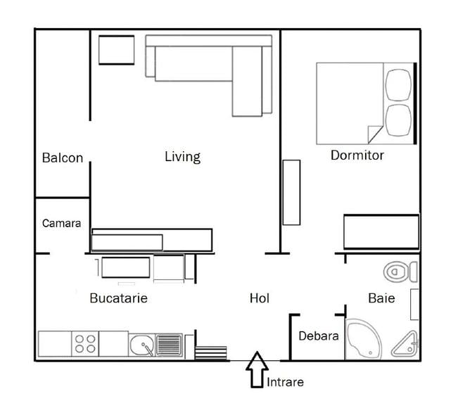 2 CAM renovat | METROU 5 min | PARKLAKE 4 min | ETAJ 1/10 | AC | PROPRIETAR - 11