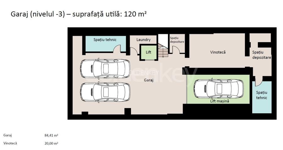 Penthouse duplex cu 4 camere | vedere panoramica | garaj si vinoteca - 3