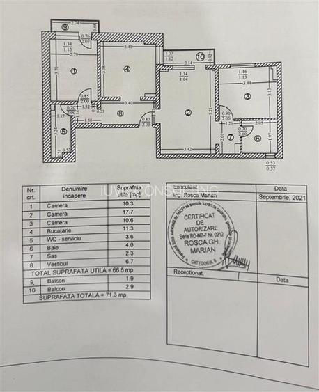 Vanzare Apartament 3 camere Semidecomandat Bld. Obregia - 8