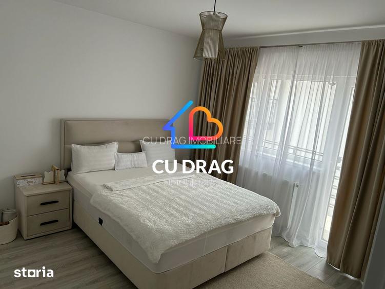Cvadruplex modern, mobilat și utilat complet | Terasă 18 mp | 2 parcări - 6