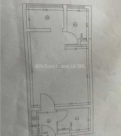 Garsoniera cu balcon, bloc turn, cu priveliste spre munti - 8