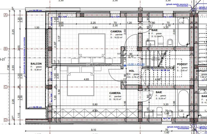 Casa 4 camere, Andrei Muresanu, terasa panoramica! - 11