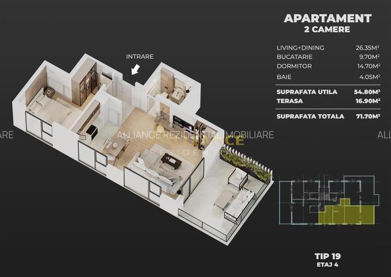 Ame Residence Exclusivitate  Proiect nou ap 2 si 3 camere - 12