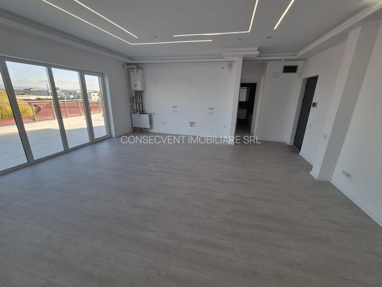 Penthouse NOU, finisat complet, 4 camere, parcare inclusă, comision 0% - 2