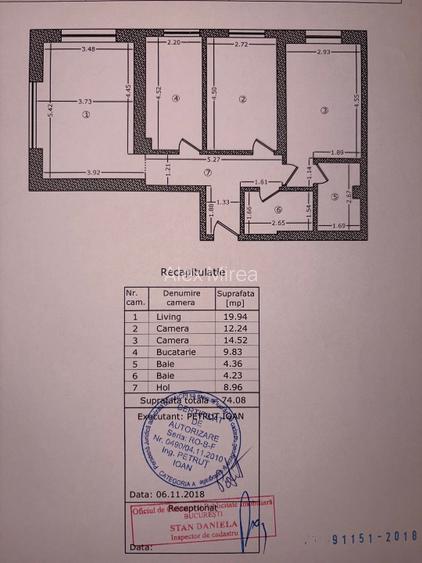 Vand apartament modern in Complexul Granvia Park, 74mp+49mp terasa - 15