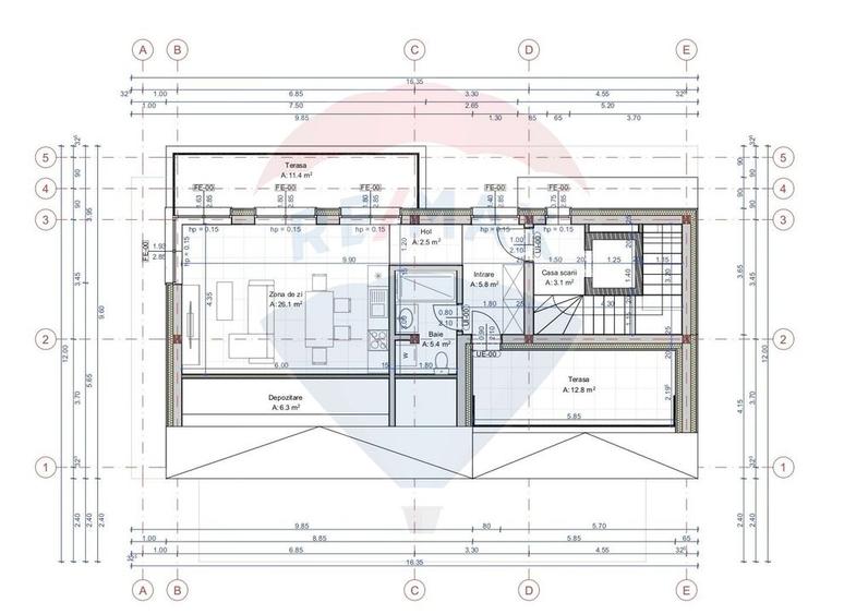 Spațiu medical,370mp utili, 4 niveluri, parcari, Grigorescu