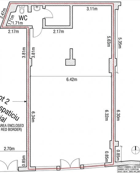 Spatiu comercial pe Str. Zorilor,locatie cu vad,vitrina mare,locuri de parcare - 12