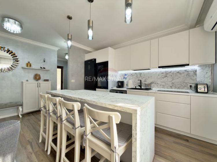 Apartament modern de vânzare, etaj 1, balcon închis, parcare privată - 2