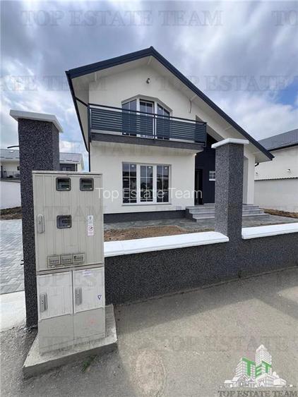 Vila moderna individuala pe stil Venetian cu 4 camere , 2 bai, Living open space - 3