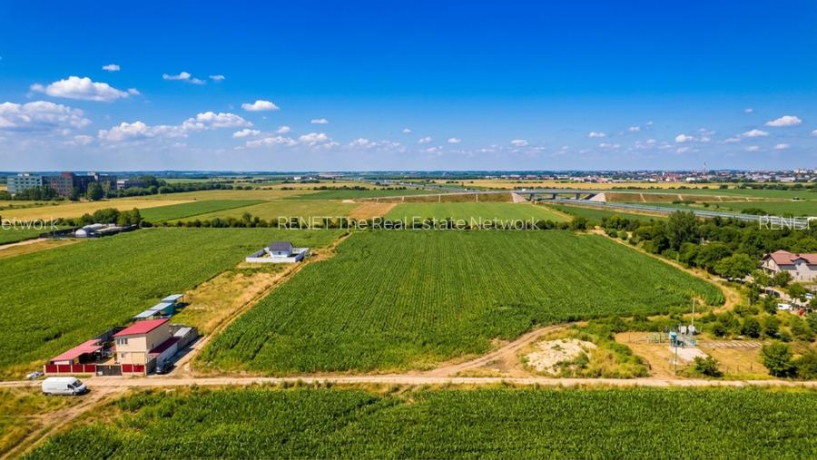 Teren Bragadiru langa A0 - PUZ aprobat, vizibilitate autostrada - 14
