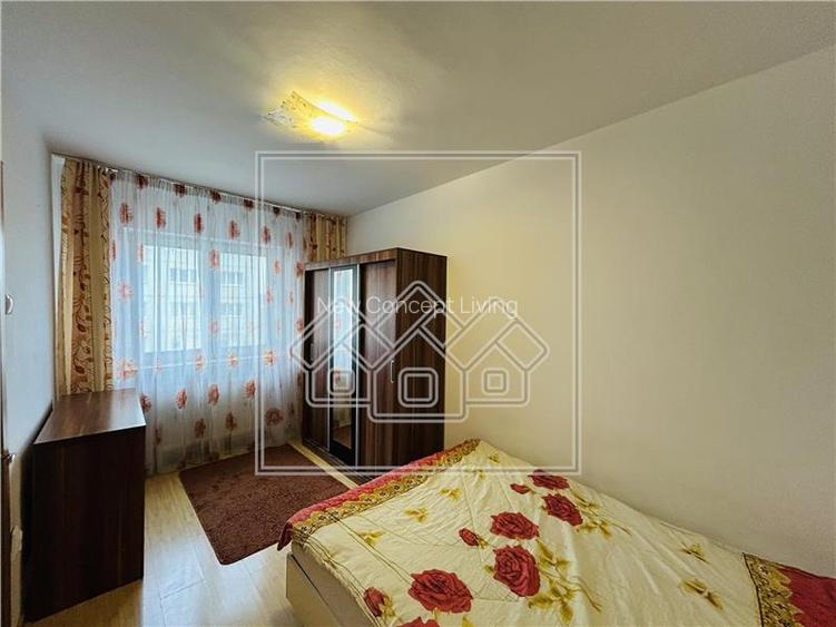 Apartament de vanzare in Sibiu - 2 camere - mobilat si utilat - 4