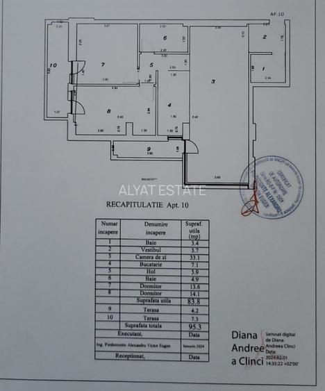 Apartament 3 camere Belize Residence - 12