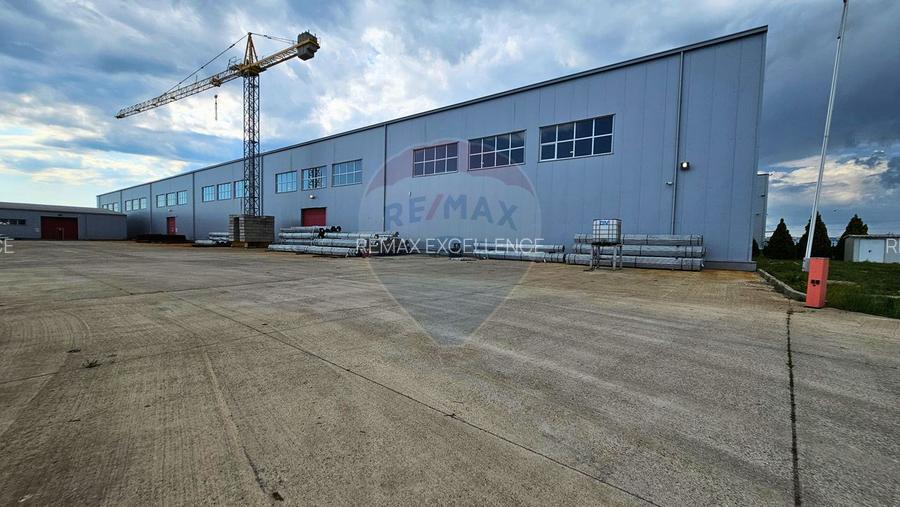 Spațiu industrial de 9,697.38mp de închiriat - 2