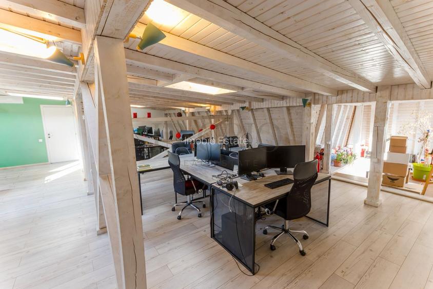 Vilă de închiriat 240 mp2 + curte | Spațiu birouri premium | P+3E - 13