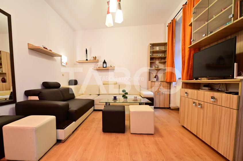 Apartament 3 camere mobilat si utilat de inchiriat langa Piata Mare - 2