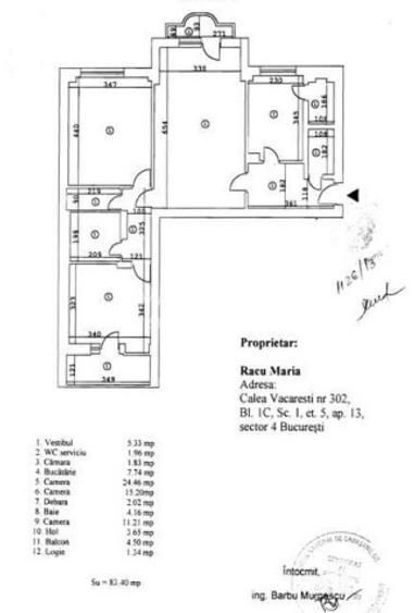 3 Camere-Decomandat-Tineretului-Vacaresti-84 Mp-5/8-1991 - 12