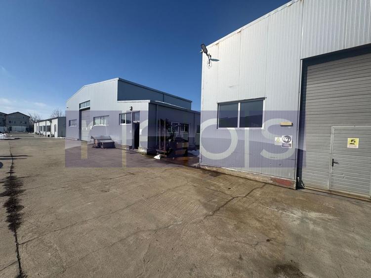 Hală industrială 774 mp cu pod rulant + aviz ISU | Crevedia | Acces DN1A | TIR - 10