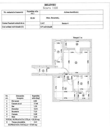 Apartament cu 2 camere, zona Berceni - 11