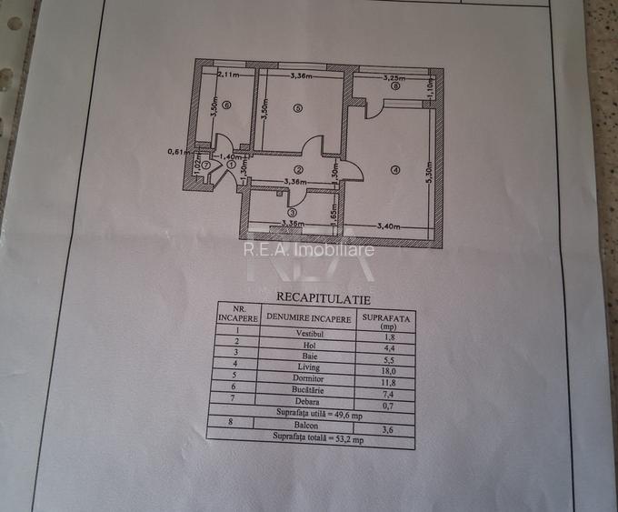 2 camere decomandat | 1 decembrie 1918 | ozana | 5 min de metrou - 12
