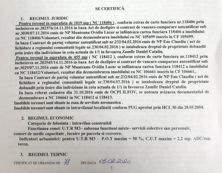 De vanzare teren 2465mp - Voluntari - Mall Lemon - A3 - 10