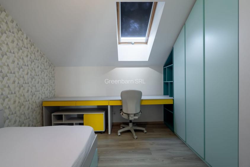 Casa pasivă cu 4 camere, cu pompă geotermală, complex Ecovillas, mobilata comple - 13