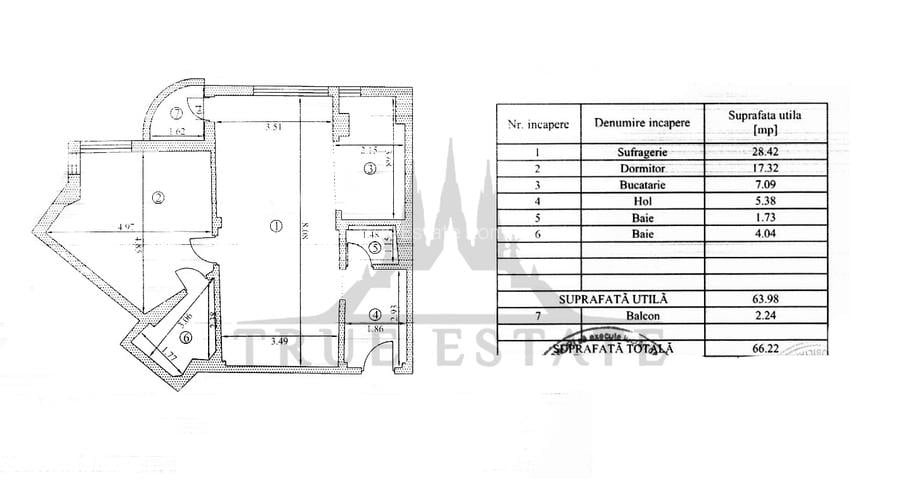 Ocazie rara! Apartament cu 2 camere si 2 bai in zona Eminescu - 8