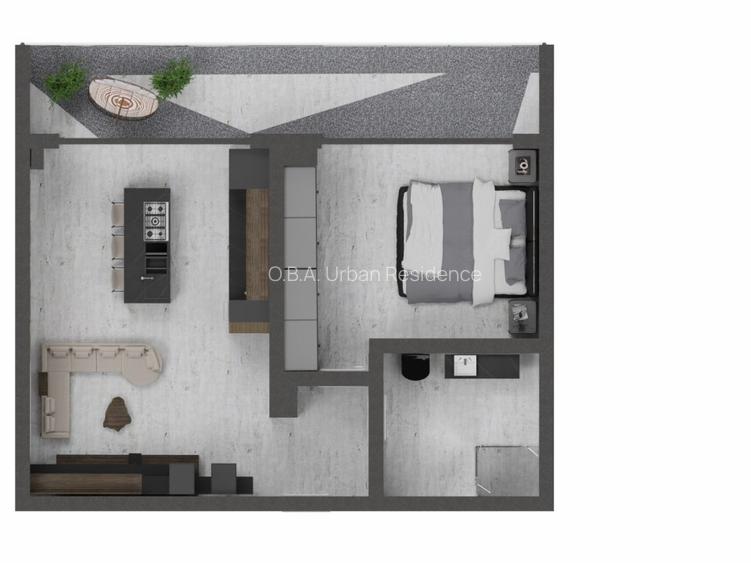 Apartament 2 camere Mamaia Nord - OBA Urban Residence, Proiect finalizat - 9