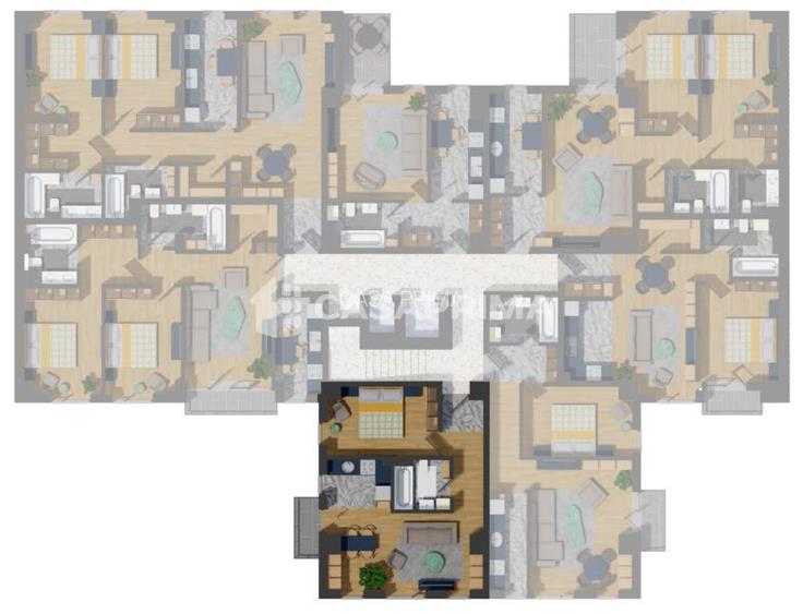 Apartament cu 1 camera in zona Pacurari, Bloc NOU, 45 MP, decomandat, FINALIZAT! - 9