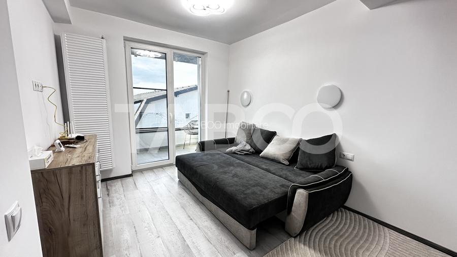 Apartament mobilat utilat 2 camere parcare prima inchiriere Selimbar - 4