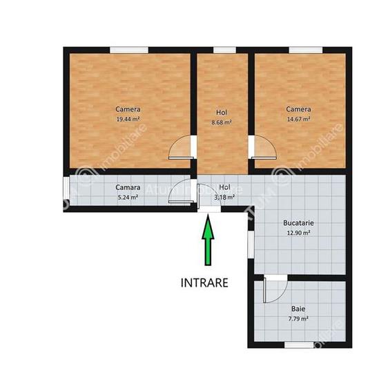 Casa individuala cu teren de 600 mp situata in comuna Slimnic - 11