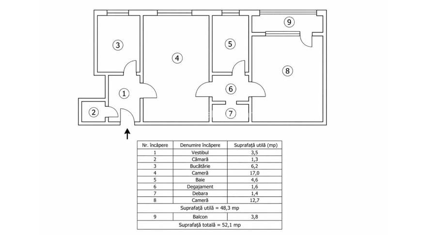 Ap. B-dul Victoriei Poziție excelentă - Vedere spre Tampa Comision 0% - 10