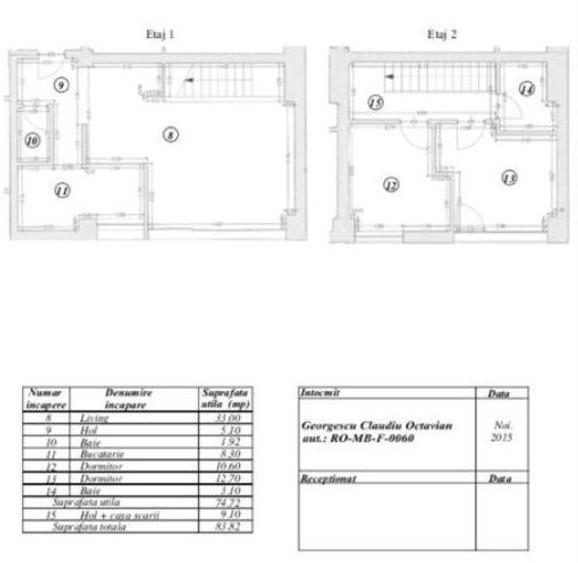Apartament duplex mobilat/nemobilat cu 3 camere | langa parc - 1
