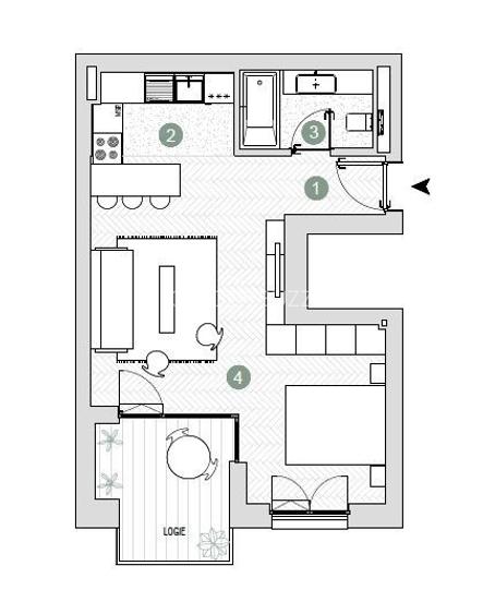 Studio de vanzare Avalon - Pipera - 10