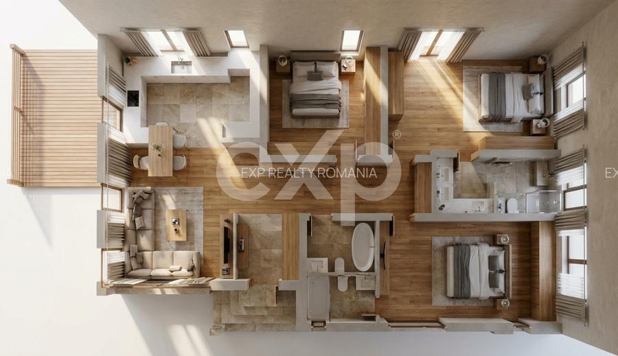 Casa individuala 4 camere langa PADUREA Trivale | Teren 540 mp | TVA inclus - 6