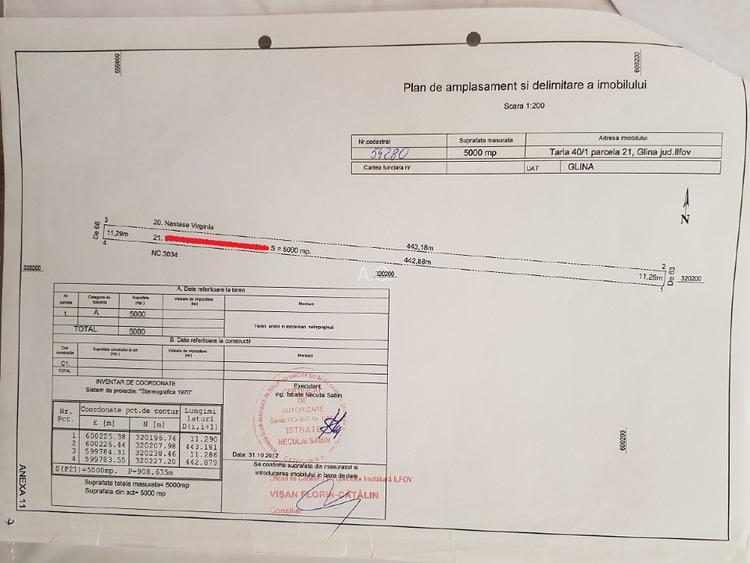 Proprietar, terenuri agricole extravilane, cadastru si intabulare, A0 - 12