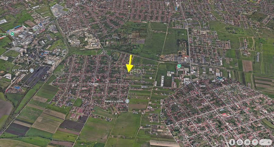 Teren Chisoda str Marului 668 mp cu doua fronturi utilitati si asfalt - 2